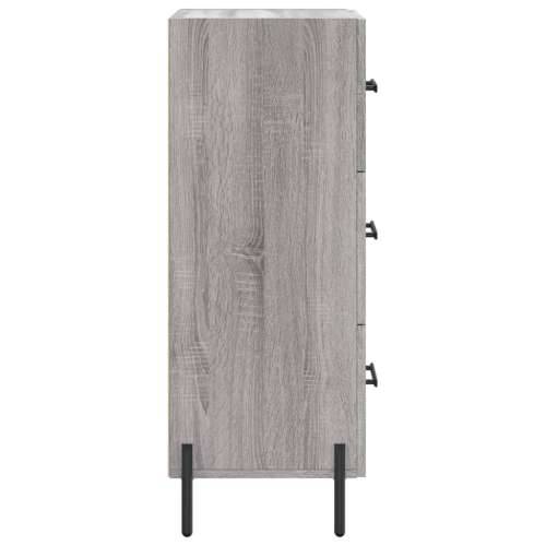 Komoda boja hrasta sonome 34,5x34x90 cm od konstruiranog drva Sivi hrast sonoma 1 Cijena