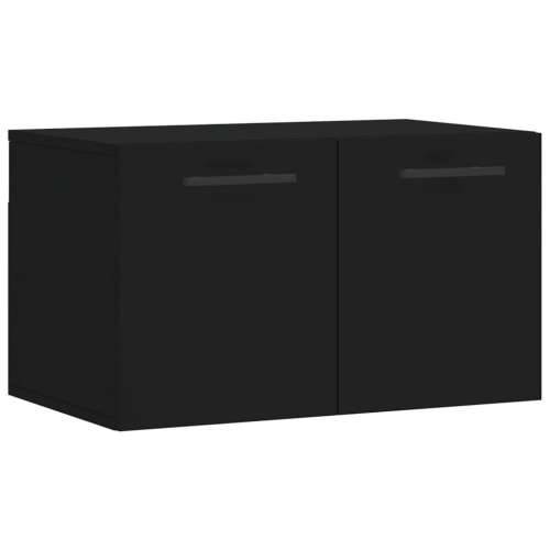 Zidni ormarić crni 60 x 36,5 x 35 cm od konstruiranog drva - Crna 60 x 36.5 x 35 cm 1 Cijena