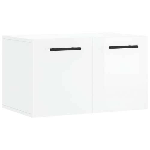 Zidni ormarić visoki sjaj bijeli 60x36,5x35cm konstruirano drvo - Visoko sjajno bijela 60 x 36.5 x 35 cm 1 Cijena