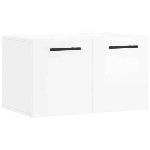 Zidni ormarić visoki sjaj bijeli 60x36,5x35cm konstruirano drvo - Visoko sjajno bijela 60 x 36.5 x 35 cm 1 Cijena