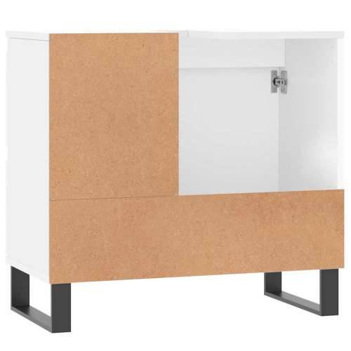 Kupaonski ormarić bijeli 65 x 33 x 60 cm od konstruiranog drva - Bijela 1 Cijena