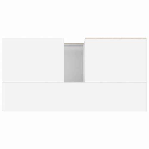 Kupaonski ormarić bijeli 65 x 33 x 60 cm od konstruiranog drva - Bijela 1 Cijena