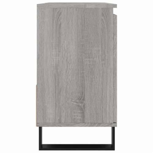 Kupaonski ormarić boja hrasta 65 x 33 x 60 cm konstruirano drvo - Sivi hrast sonoma 1 Cijena
