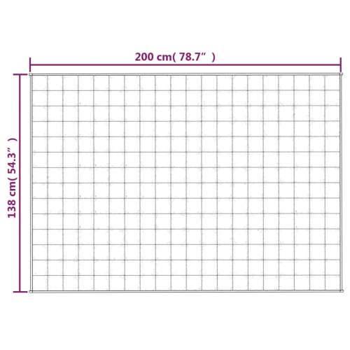 Teška deka svijetla krem 138x200 cm 6 kg od tkanine - Krema 138 x 200 cm 1 6 kg Cijena