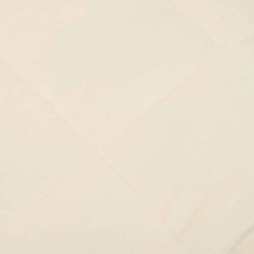 Teška deka svijetla krem 200x225 cm 9 kg od tkanine - Krema 200 x 225 cm 1 9 kg Cijena
