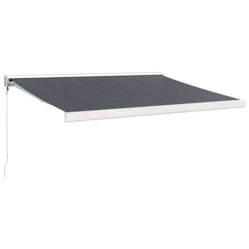 Tenda na uvlačenje antracit 3 x 2,5 m od tkanine i aluminija - Antracit (bijeli okvir) 3 x 2.5 m 1 Cijena