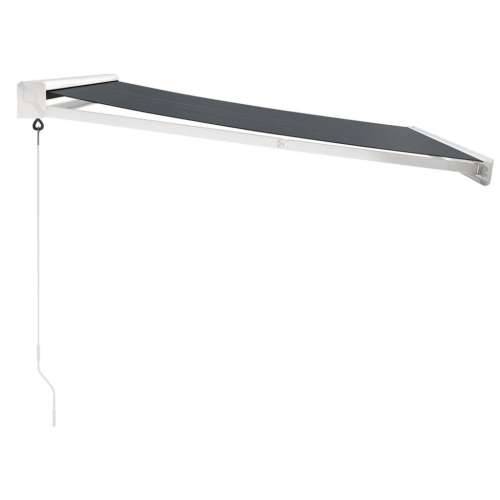 Tenda na uvlačenje antracit 3 x 2,5 m od tkanine i aluminija - Antracit (bijeli okvir) 3 x 2.5 m 1 Cijena