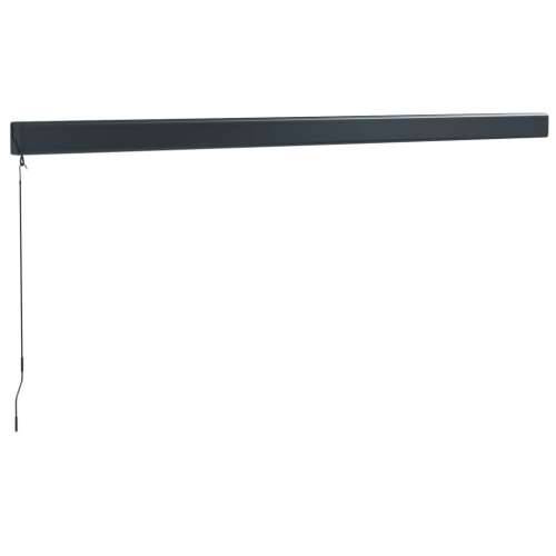 Tenda na uvlačenje žuto-bijela 4,5x3 m od tkanine i aluminija - Žuta i bijela (crni okvir) 4.5 x 3 m 1 Cijena