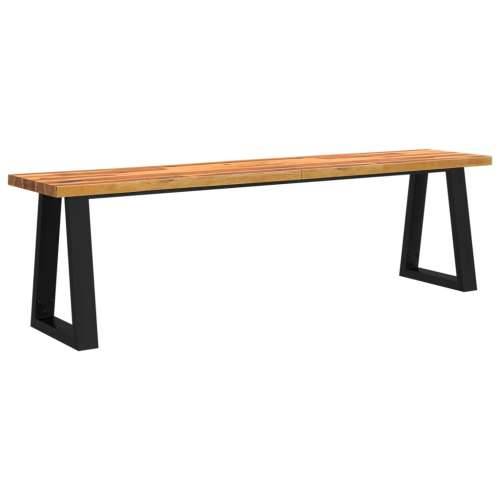 3-dijelni blagovaonski set sa živim rubom masivno drvo bagrema - 180 cm 3 Cijena