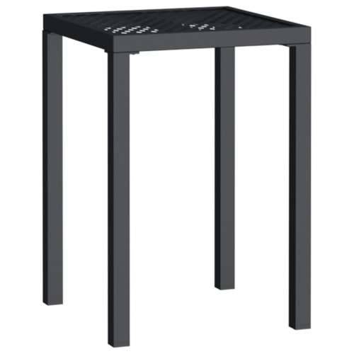 Vrtni stol antracit 50 x 50 x 72 cm čelični - 50 x 50 x 72 cm 1 Cijena