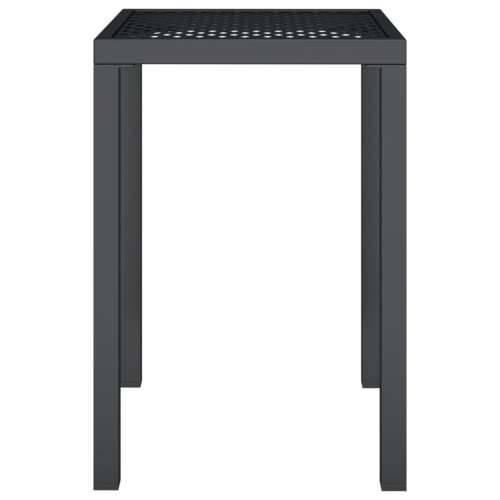 Vrtni stol antracit 50 x 50 x 72 cm čelični - 50 x 50 x 72 cm 1 Cijena