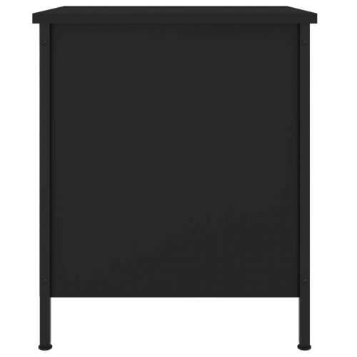 Noćni ormarići 2 kom crni 40 x 42 x 50 cm od konstruiranog drva - Crna 2 Cijena