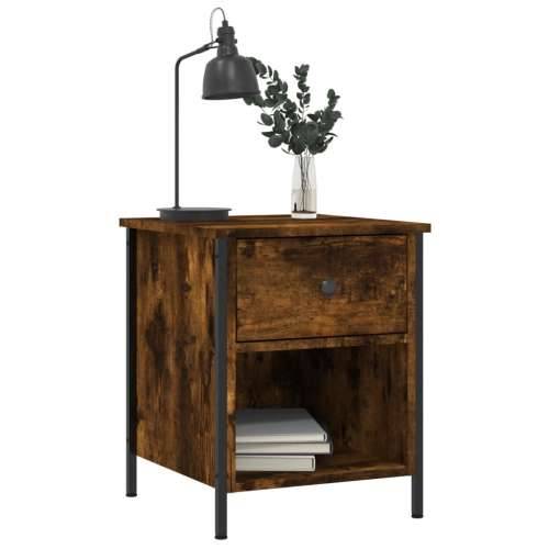 Noćni ormarići 2 kom boja hrasta 40x42x50 cm konstruirano drvo - Dimljeni hrast 2 Cijena