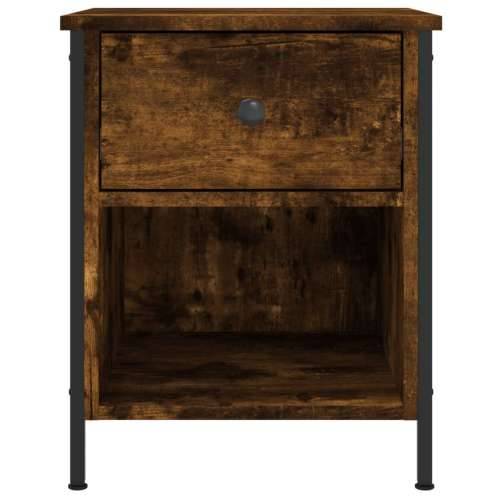 Noćni ormarići 2 kom boja hrasta 40x42x50 cm konstruirano drvo - Dimljeni hrast 2 Cijena