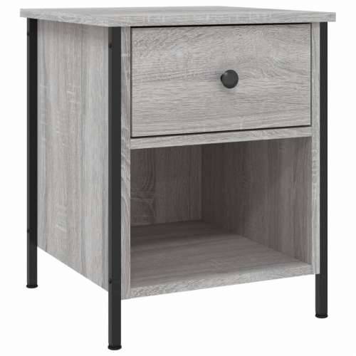 Noćni ormarići 2 kom boja hrasta 40x42x50 cm konstruirano drvo - Sivi hrast sonoma 2 Cijena