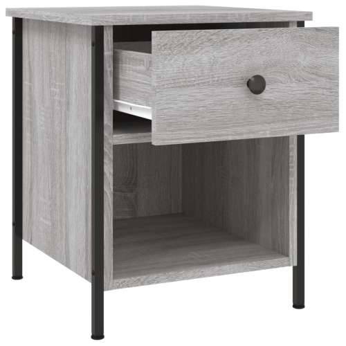 Noćni ormarići 2 kom boja hrasta 40x42x50 cm konstruirano drvo - Sivi hrast sonoma 2 Cijena