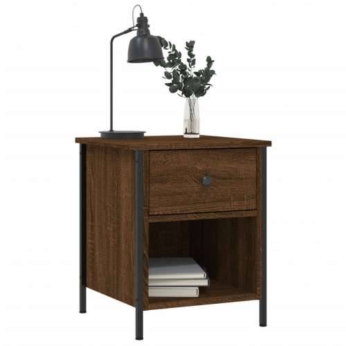 Noćni ormarići 2 kom boja hrasta 40x42x50 cm konstruirano drvo - Smeđi hrast 2 Cijena