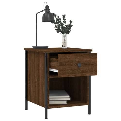 Noćni ormarići 2 kom boja hrasta 40x42x50 cm konstruirano drvo - Smeđi hrast 2 Cijena