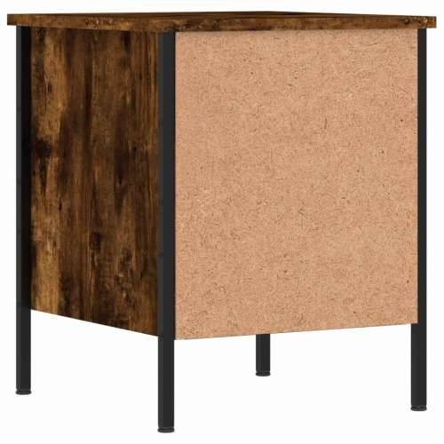 Noćni ormarići 2 kom boja hrasta 40x42x50 cm konstruirano drvo - Dimljeni hrast 2 Cijena