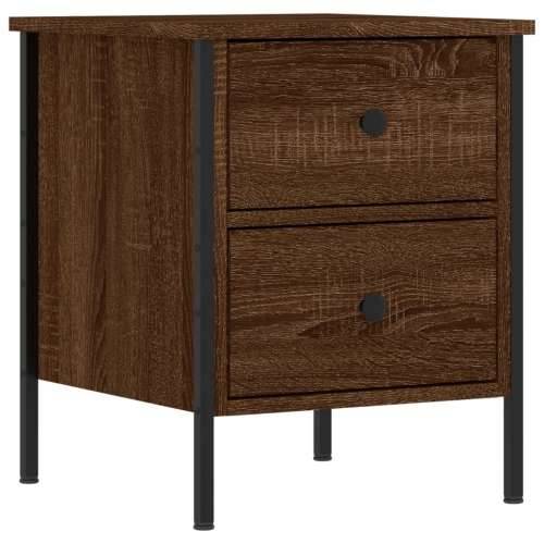 Noćni ormarići 2 kom boja hrasta 40x42x50 cm konstruirano drvo - Smeđi hrast 2 Cijena