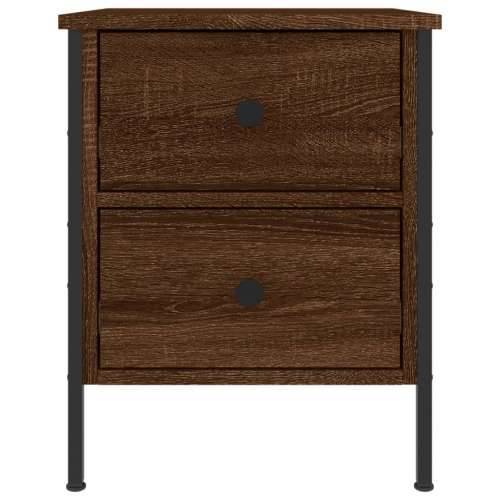Noćni ormarići 2 kom boja hrasta 40x42x50 cm konstruirano drvo - Smeđi hrast 2 Cijena