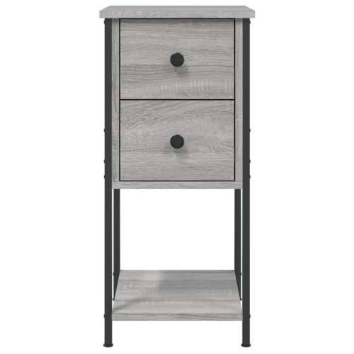 Noćni ormarići 2 kom boja hrasta 32x42x70 cm konstruirano drvo - Sivi hrast sonoma 2 Cijena