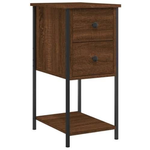 Noćni ormarići 2 kom boja hrasta 32x42x70 cm konstruirano drvo - Smeđi hrast 2 Cijena
