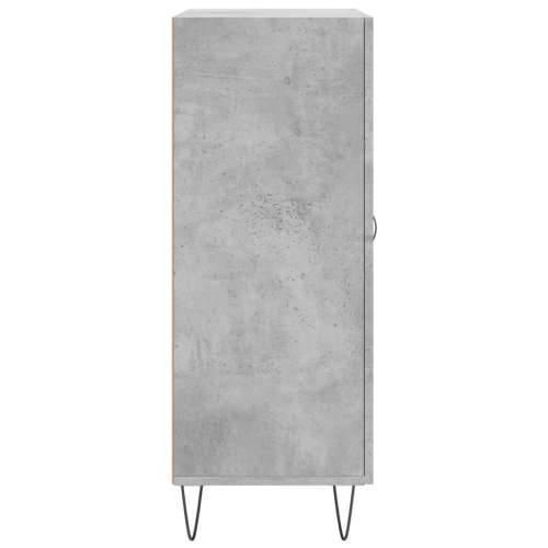 Komoda siva boja betona 69,5x34x90 cm od konstruiranog drva - Beton siva 1 Cijena
