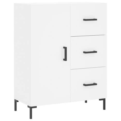 Komoda bijela 69,5x34x90 cm od konstruiranog drva Bijela 1 Cijena