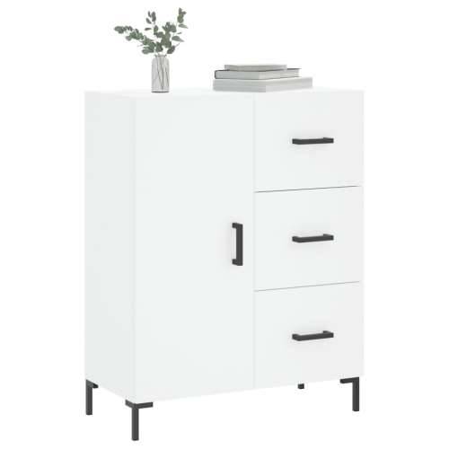 Komoda bijela 69,5x34x90 cm od konstruiranog drva - Bijela 1 Cijena