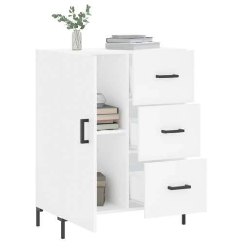 Komoda bijela 69,5x34x90 cm od konstruiranog drva - Bijela 1 Cijena