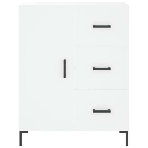 Komoda bijela 69,5x34x90 cm od konstruiranog drva - Bijela 1 Cijena