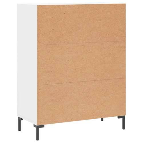 Komoda bijela 69,5x34x90 cm od konstruiranog drva - Bijela 1 Cijena