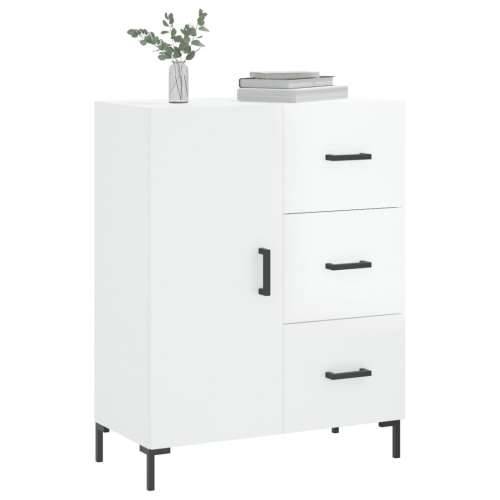 Komoda sjajna bijela 69,5x34x90 cm od konstruiranog drva - Visoko sjajno bijela 1 Cijena