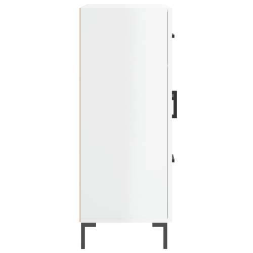 Komoda sjajna bijela 69,5x34x90 cm od konstruiranog drva - Visoko sjajno bijela 1 Cijena