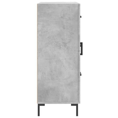 Komoda siva boja betona 69,5x34x90 cm od konstruiranog drva - Beton siva 1 Cijena