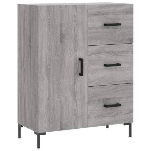 Komoda boja hrasta sonome 69,5 x 34 x 90 cm konstruirano drvo Sivi hrast sonoma 1 Cijena