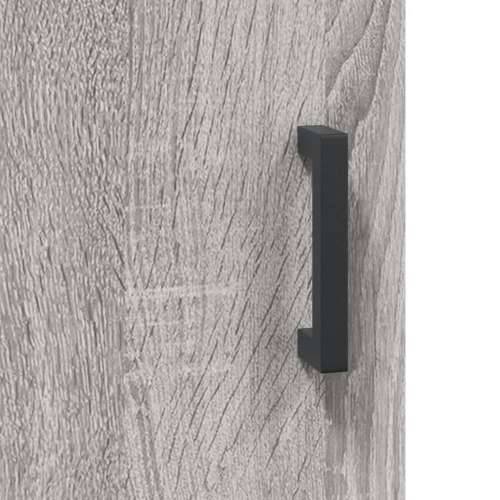 Komoda boja hrasta sonome 69,5 x 34 x 90 cm konstruirano drvo - Sivi hrast sonoma 1 Cijena
