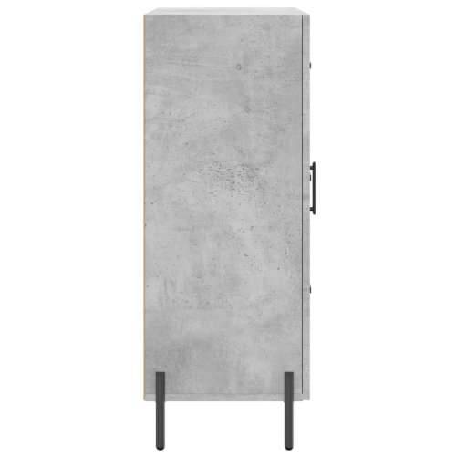 Komoda siva boja betona 69,5x34x90 cm od konstruiranog drva - Beton siva 1 Cijena