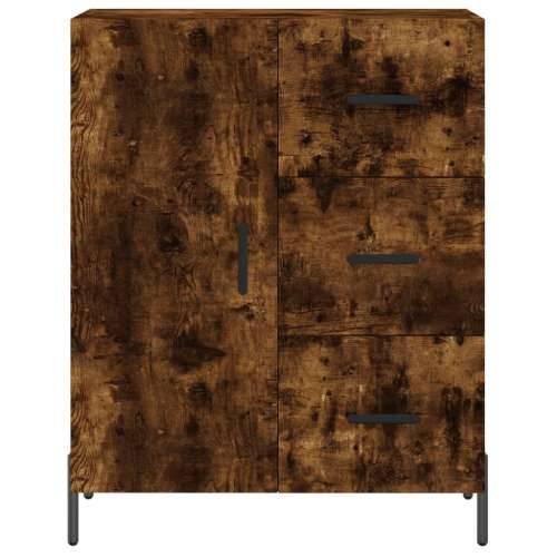 Komoda boja dimljenog hrasta 69,5x34x90 cm konstruirano drvo - Dimljeni hrast 1 Cijena
