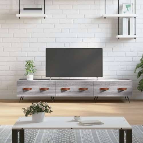 TV ormarić boja hrasta sonome 150x36x30 cm konstruirano drvo - Sivi hrast sonoma 1 Cijena