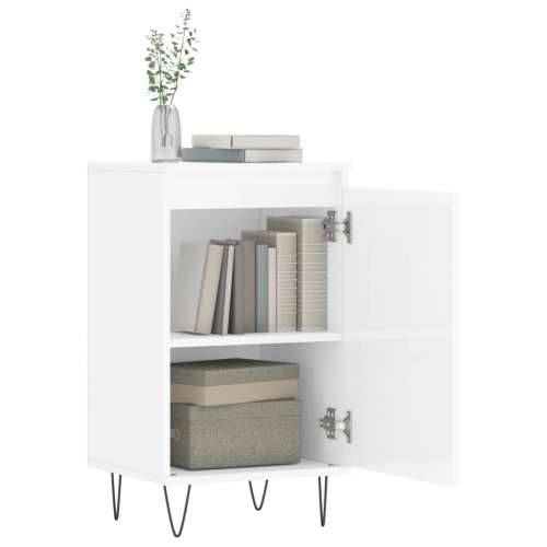 Komode 2 kom sjajne bijele 40 x 35 x 70 cm konstruirano drvo - Visoko sjajno bijela 2 Cijena