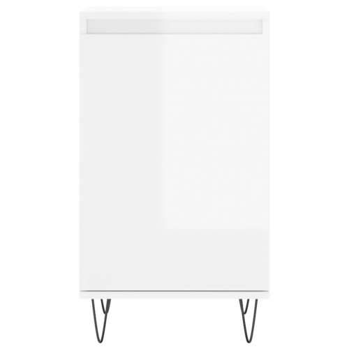 Komode 2 kom sjajne bijele 40 x 35 x 70 cm konstruirano drvo - Visoko sjajno bijela 2 Cijena