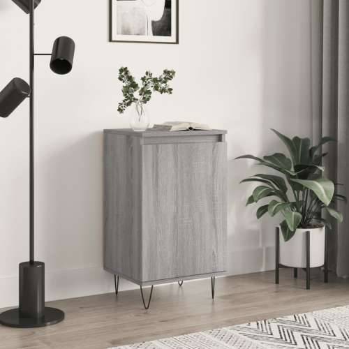 Komoda boja hrasta sonome 40 x 35 x 70 cm od konstruiranog drva - Sivi hrast sonoma 1 Cijena
