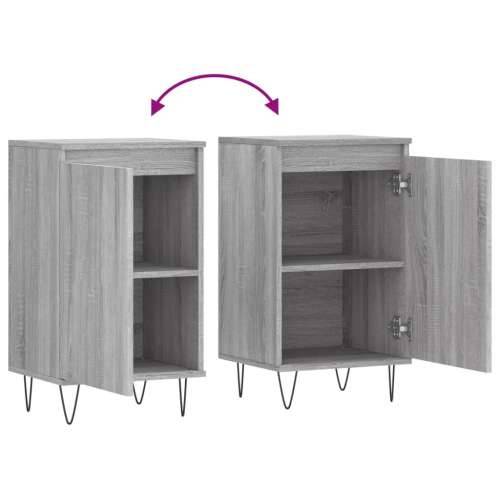 Komoda boja hrasta sonome 40 x 35 x 70 cm od konstruiranog drva - Sivi hrast sonoma 1 Cijena