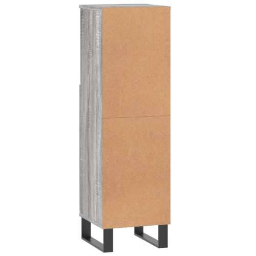 Kupaonski ormarić sivi hrast 30x30x100 cm konstruirano drvo - Sivi hrast sonoma 1 Cijena
