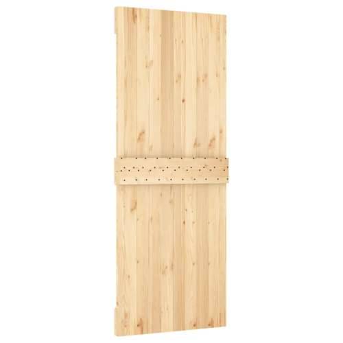 Vrata NARVIK 80 x 210 cm od masivne borovine - Prirodna 80 x 210 cm 1 križni dizajn Cijena