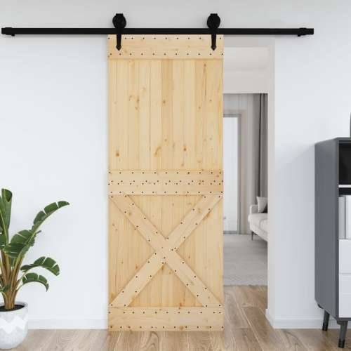 Vrata NARVIK 90 x 210 cm od masivne borovine Cijena