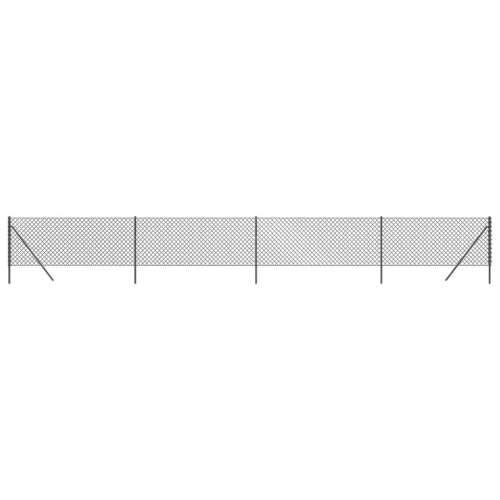 Žičana ograda antracit 0,8 x 10 m Cijena