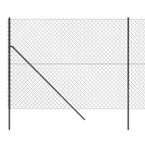 Žičana ograda antracit 1,6 x 10 m Cijena